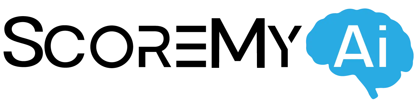 ScoreMyAi Logo BLACK